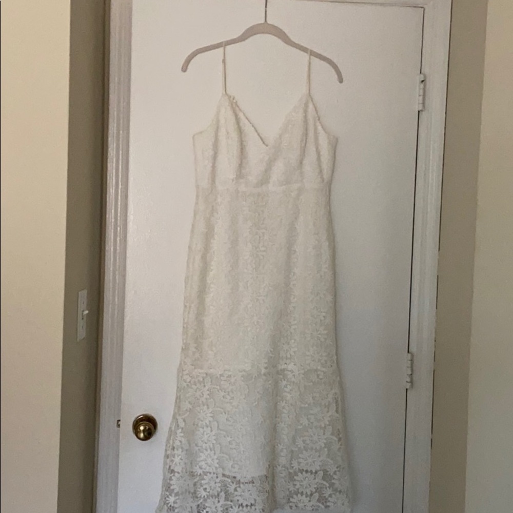 White dress